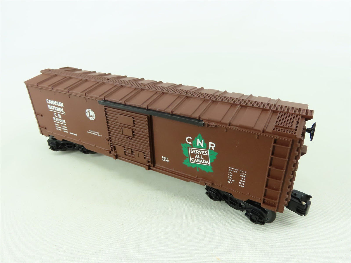 O27 Gauge 3-Rail Lionel LCAC 1983 CN Canadian National Railway Box Car #830005