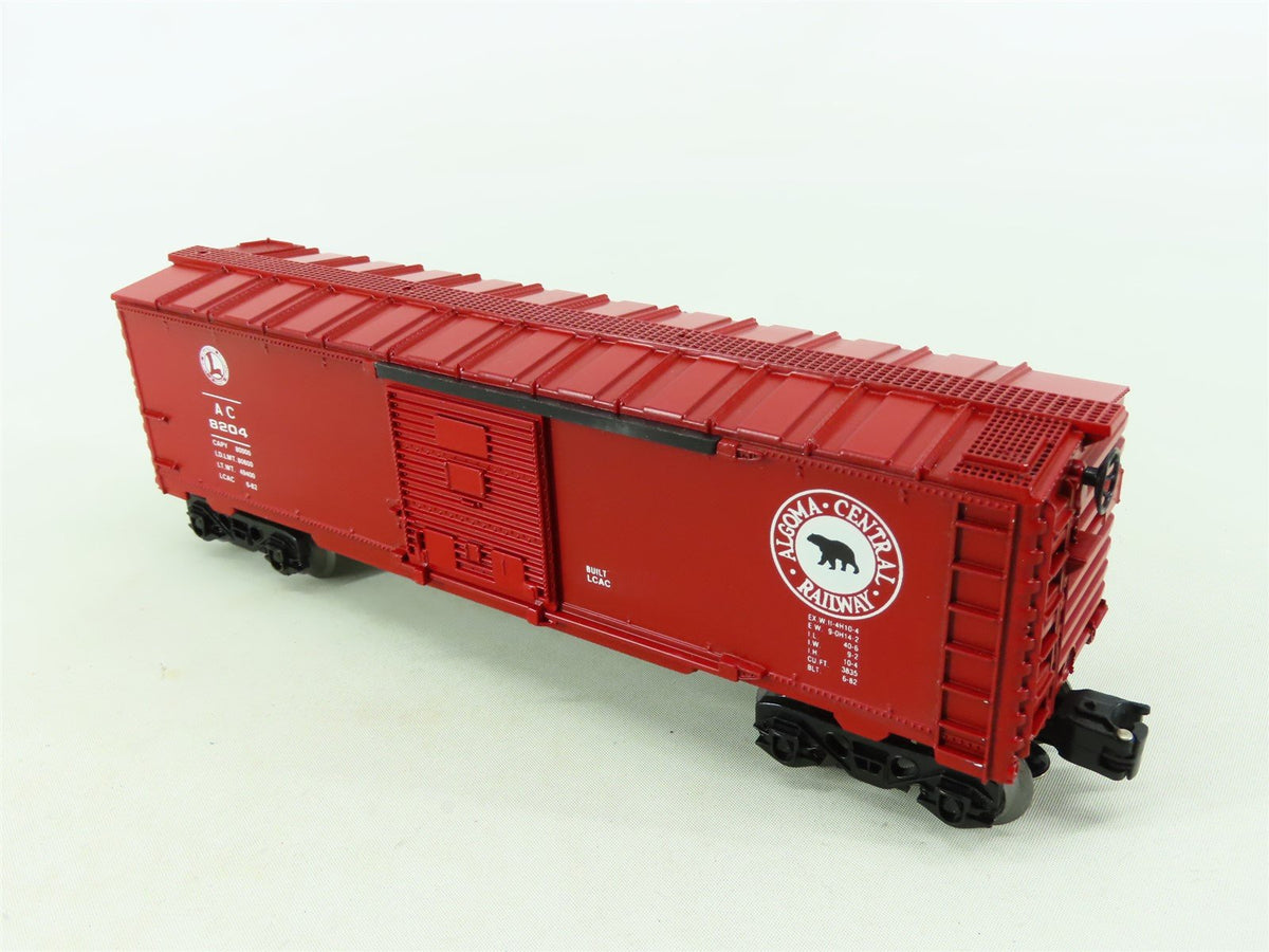 O27 Gauge 3-Rail Lionel LCAC 1982 AC Algoma Central Railway Box Car #8204