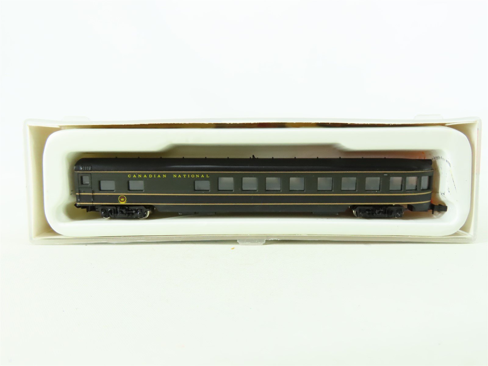 N Scale Con-Cor 0001-040415 CN Canadian National Side Observation Passenger Car