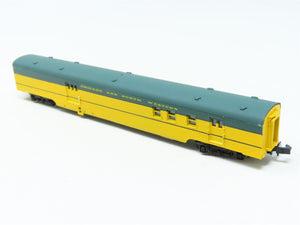 N Scale Con-Cor 0001-04021T CNW Chicago Northwestern Baggage Passenger Car