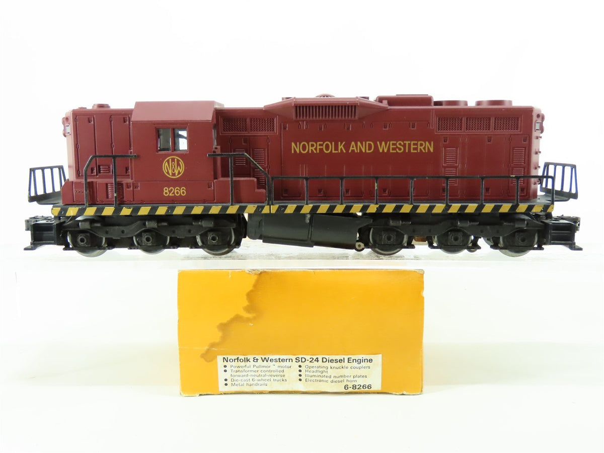 O Gauge 3-Rail Lionel Limited Edition 6-8266 N&amp;W Norfolk &amp; Western SD24 Diesel