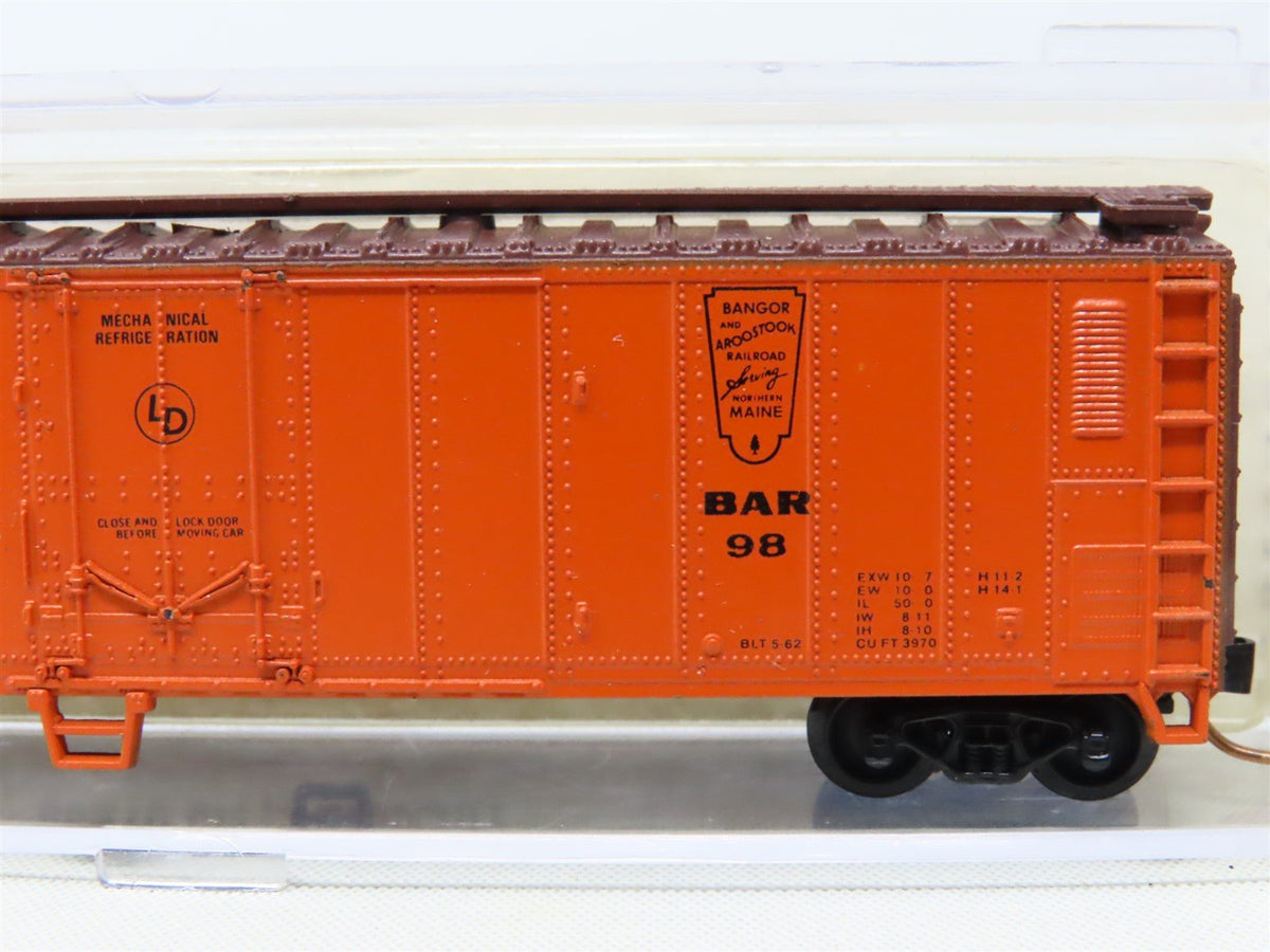 N Scale Atlas 3652 BAR Bangor &amp; Aroostook 50&#39; Mechanical Reefer #98