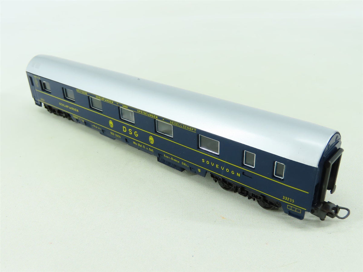 HO Scale Lima 309238 DSG German Sleeper Passenger Car #33235