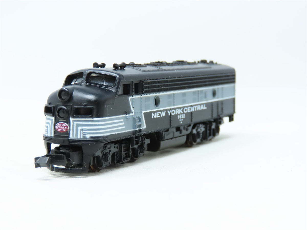 N Scale Bev-Bel 4062 NYC New York Central F7A Diesel Locomotive #1632