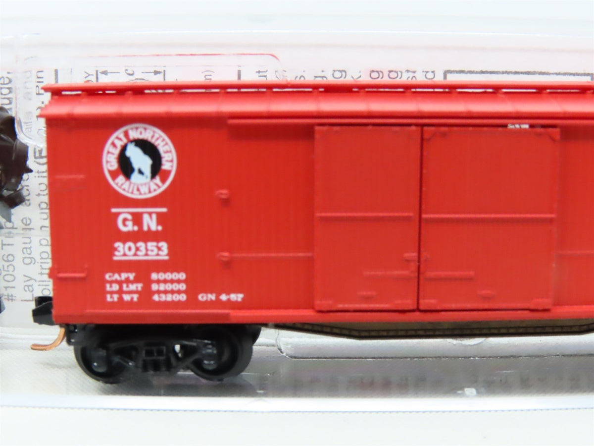 N Scale Micro-Trains MTL 43040 GN Great Northern 40&#39; Wood Box Car #30353