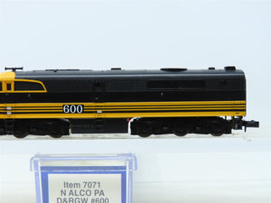 N Scale Life-Like 7071 DRGW Rio Grande PA Diesel Locomotive #600