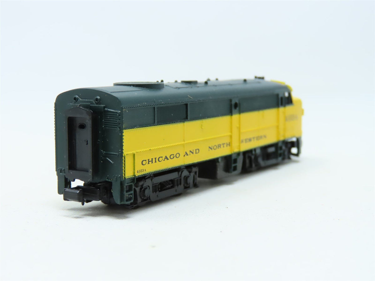 N Scale Life-Like 7942 CNW Chicago &amp; Northwestern FA2 Diesel Locomotive #4103A