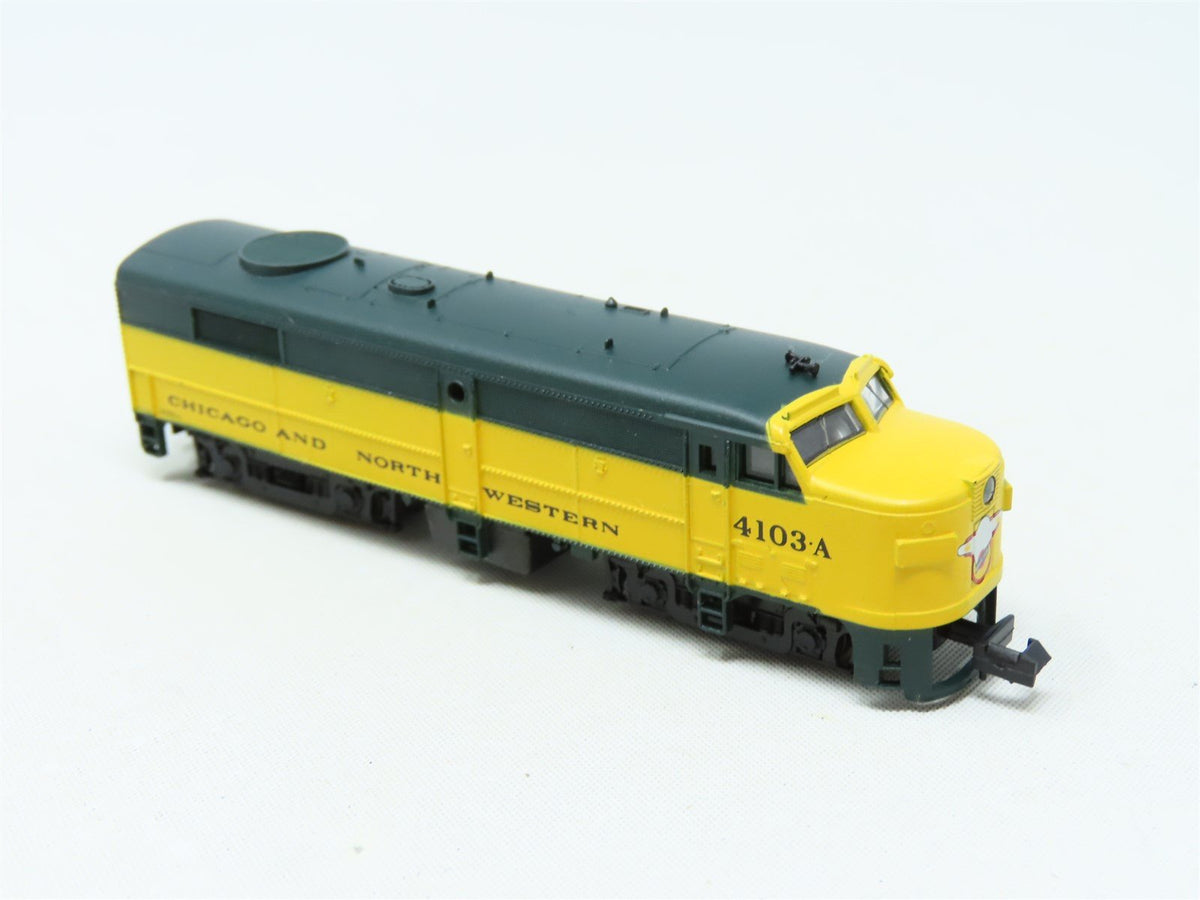 N Scale Life-Like 7942 CNW Chicago &amp; Northwestern FA2 Diesel Locomotive #4103A