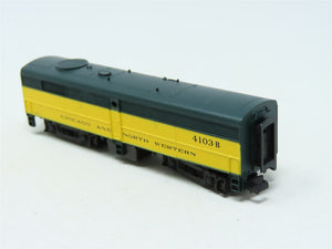 N Scale Life-Like 7943 CNW Railway FB2 Diesel Loco #4103B Unpowered