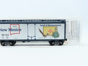 N Micro-Trains MTL 21376 NM New Mexico State Car 40' Plug Door Box Car #1912