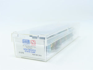 N Micro-Trains MTL 21376 NM New Mexico State Car 40' Plug Door Box Car #1912