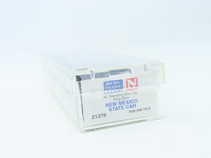 N Micro-Trains MTL 21376 NM New Mexico State Car 40' Plug Door Box Car #1912
