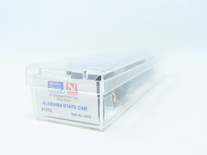 N Scale Micro-Trains MTL 21372 AL Alabama State Car 40' Plug Door Box Car #1819