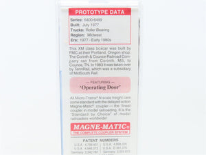 N Scale Micro-Trains MTL 25140 CCR Corinth & Counce 50' Box Car #6407