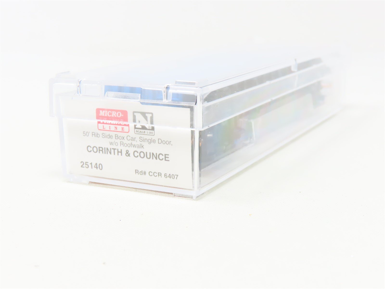 N Scale Micro-Trains MTL 25140 CCR Corinth & Counce 50' Box Car #6407