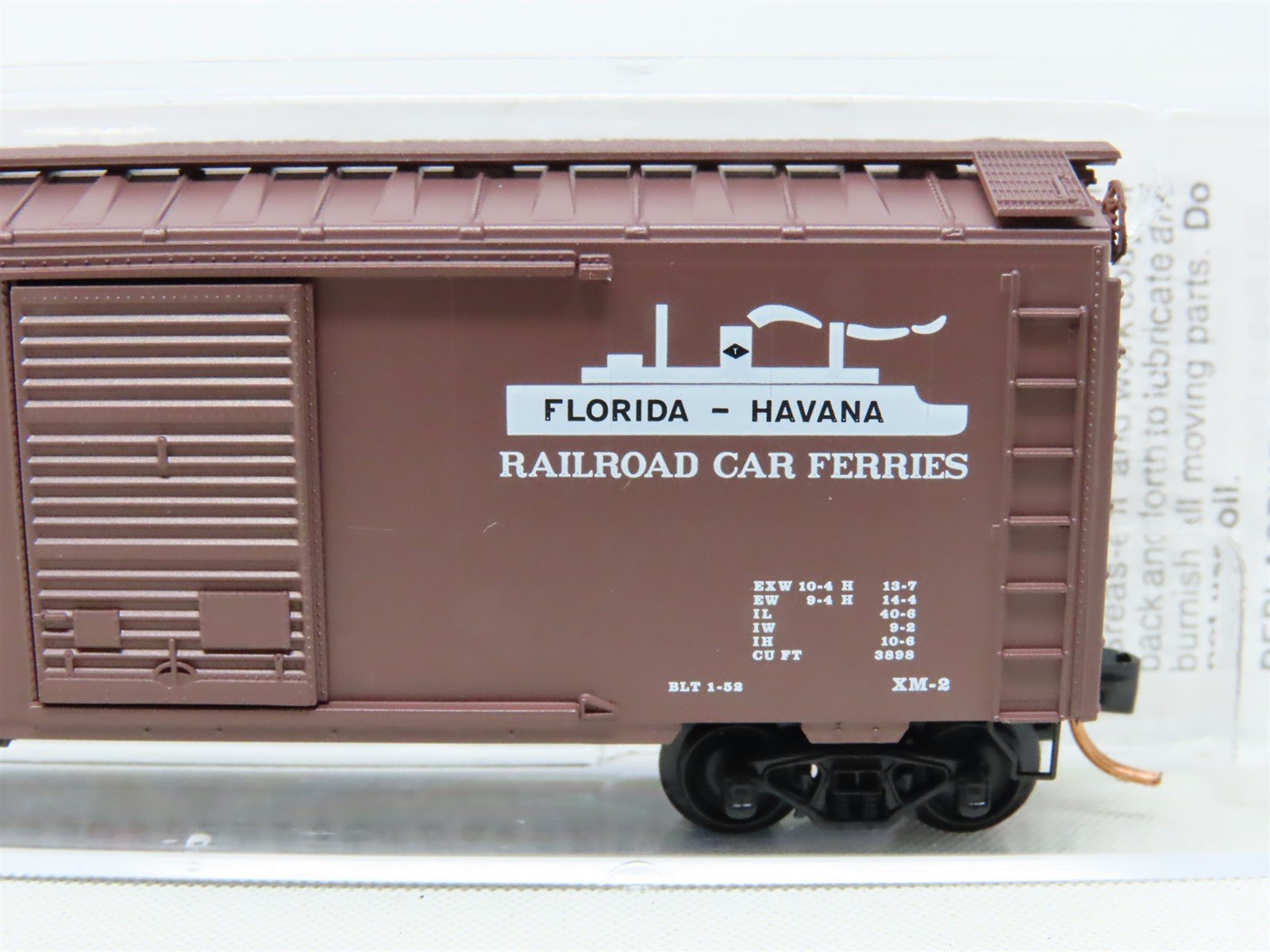N Scale Micro-Trains MTL 20370 WIF West India Fruit 40' Single Door Box Car #314