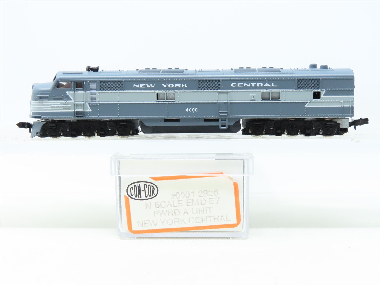 N Scale Con-Cor 0001-2826 NYC New York Central E7A Diesel Locomotive #4000