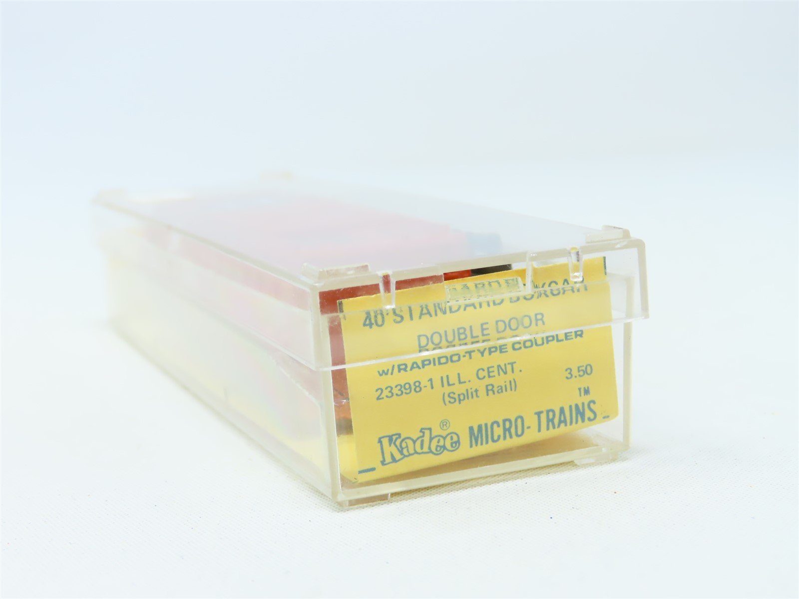 N Kadee Micro-Trains MTL 23398-1 IC Illinois Central Boxcar #136501 - Blue Label