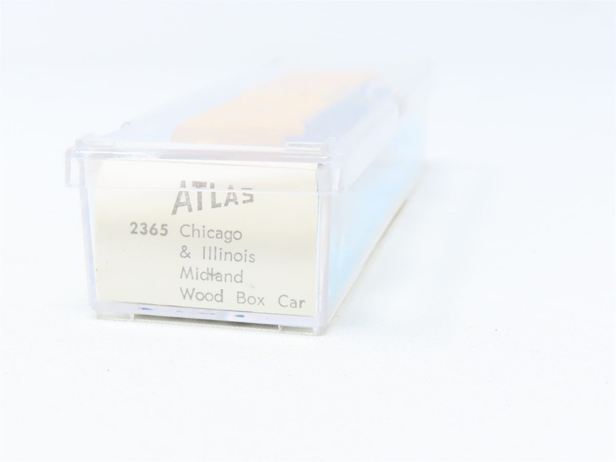 N Scale Atlas 2365 C&amp;IM Chicago &amp; Illinois Midland Single Door Box Car #8045