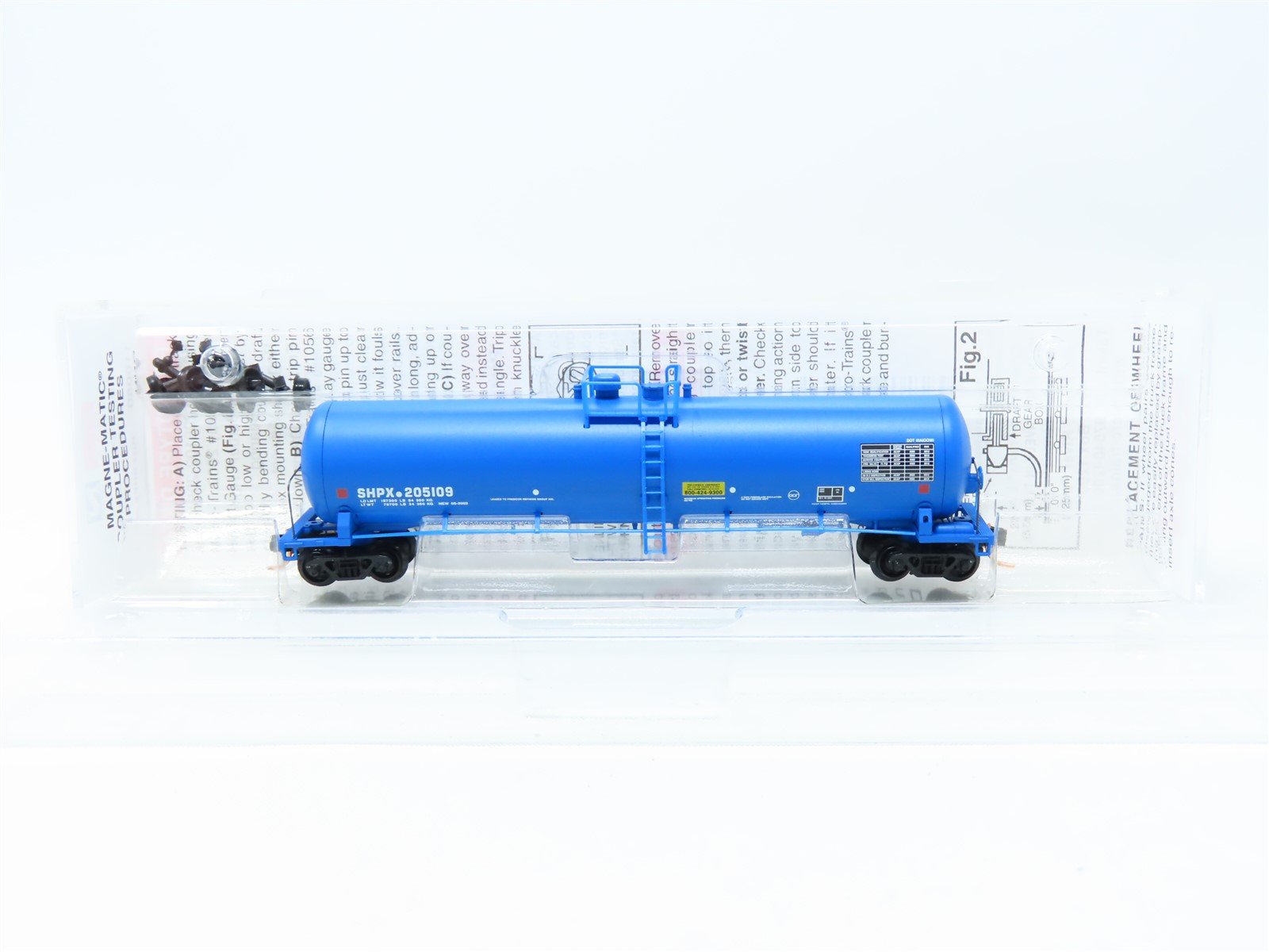 N Scale Micro-Trains MTL #110080 SHPX 56' General Service Tank Car #205109