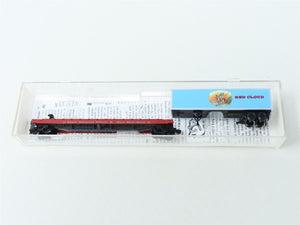 N Micro-Trains MTL NSC 03-69 Great American Circus Flat Car w/ Red Cloud Trailer