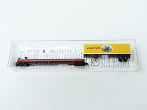 N Micro-Trains MTL NSC 03-70 Great American Circus Flat Car w/ Pony Post Trailer