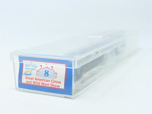 N Micro-Trains MTL NSC 05-03 Great American Circus Flat Car w/ Big Top Trailer