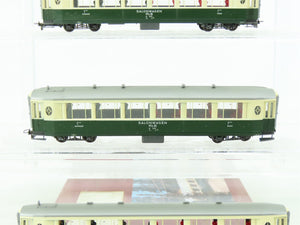 HOm Scale Bemo 7272134 RhB Rhaetian Railway Coach Passenger 4-Car Set