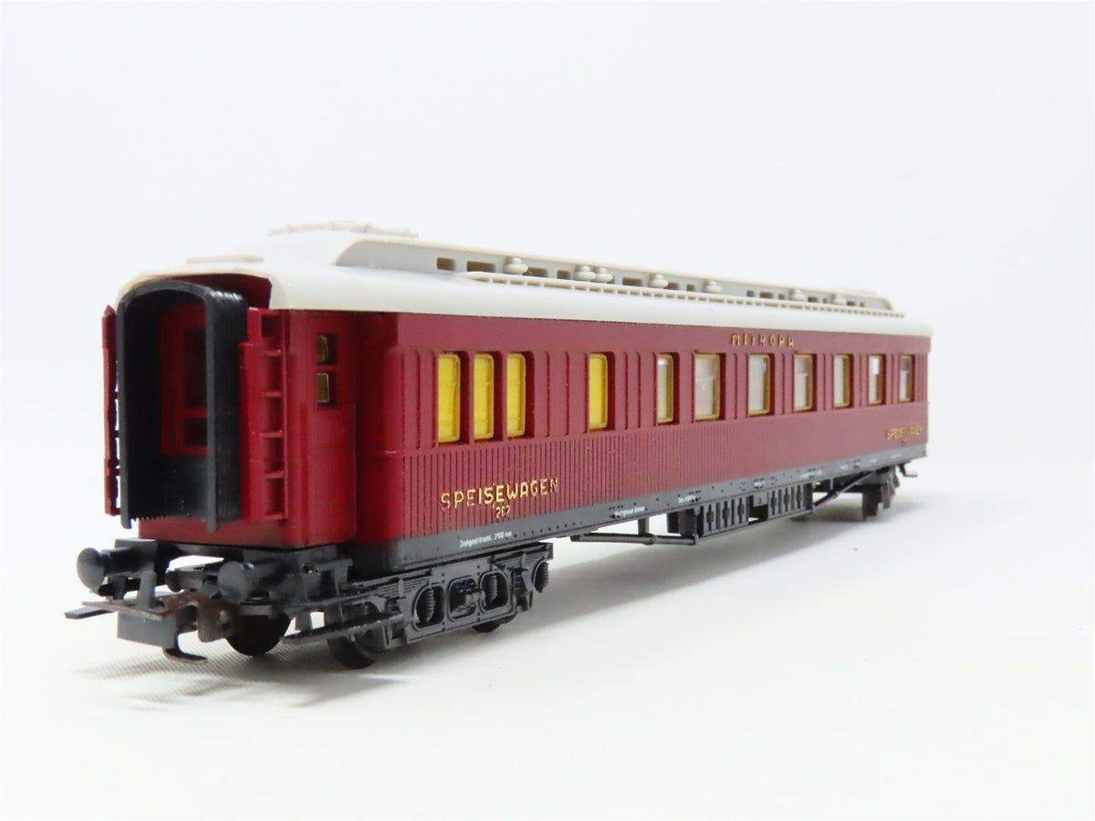 HO Scale Liliput 262 German Mitropa Diner Passenger Car #262