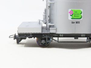 HOm Scale Bemo 2259-113 RhB Rhaetian Railway Single Silo Container Car #8013