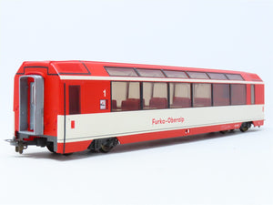 HOm Scale Bemo 3288-207 FO Furka-Oberalp 1st Class Panorama Passenger Car #4027