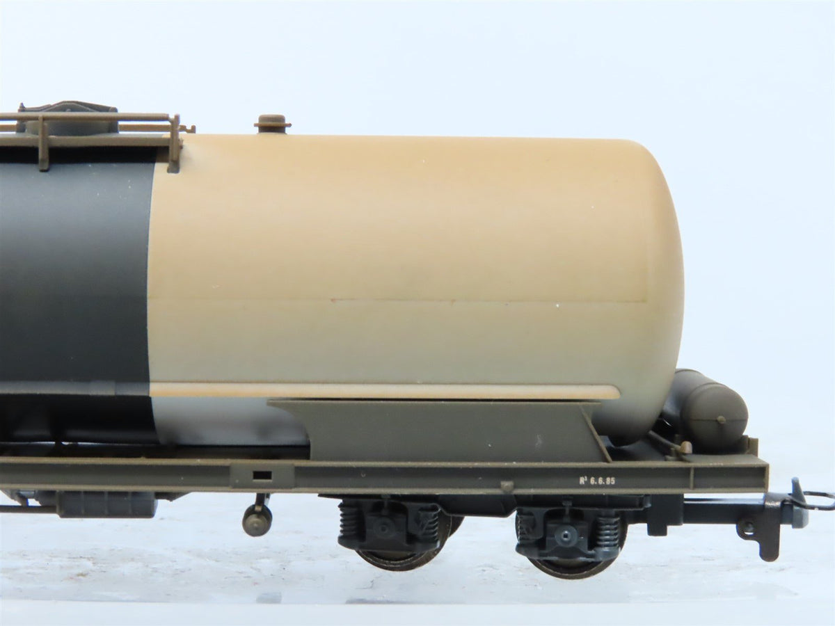 HOm Scale Bemo 2285-115 RhB Rhaetian Railway Tank Car #8135 - Weathered