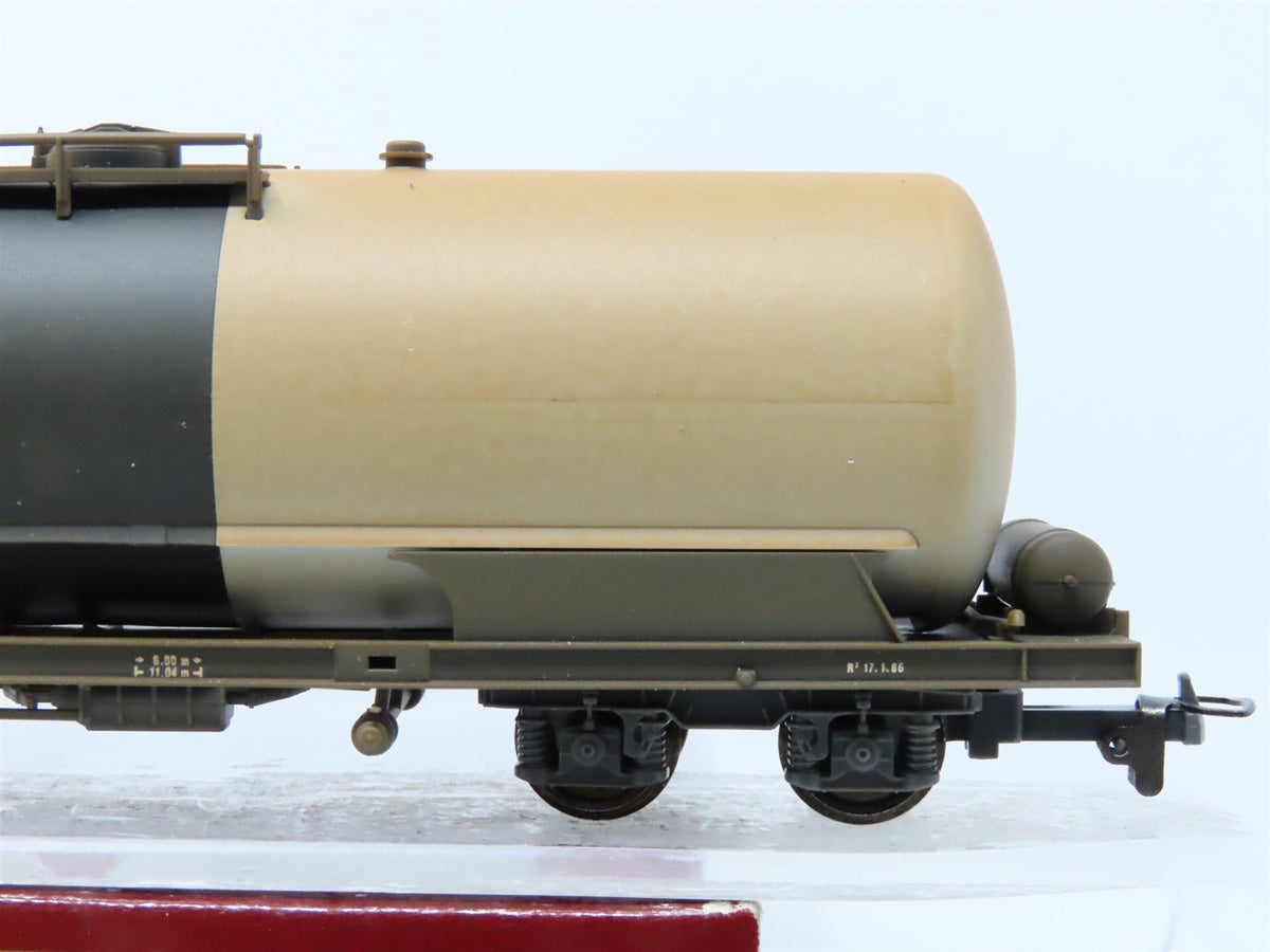 HOm Scale Bemo 2285-118 RhB Rhaetian Railway Tank Car #8138 - Weathered