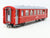 HOm Scale Bemo 3255-124 RhB Rhaetian Railway 2nd Class Coach Passenger #B2454