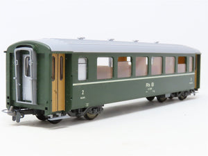 HOm Scale Bemo 3255-109 RhB Rhaetian Railway 2nd Class Coach Passenger #B2309