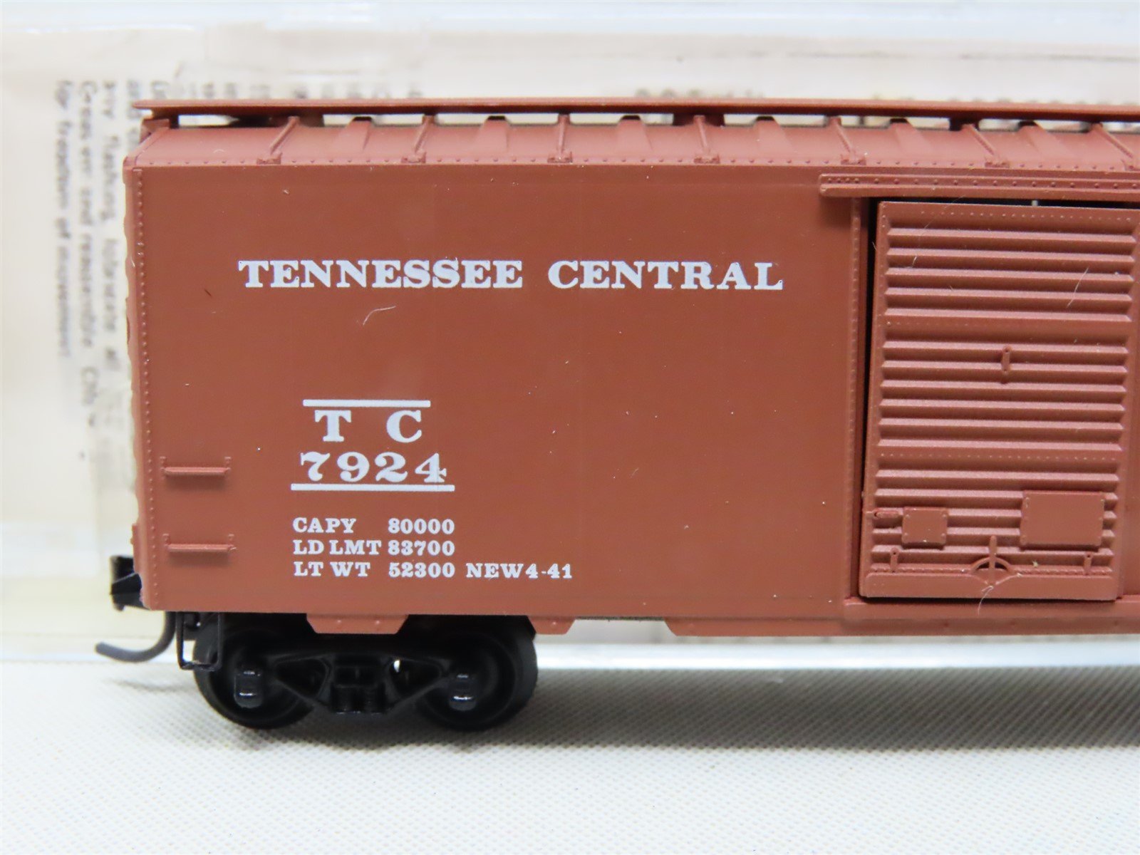 N Scale Kadee Micro-Trains MTL 20720 TC Tennessee Central 40' Box Car #7924