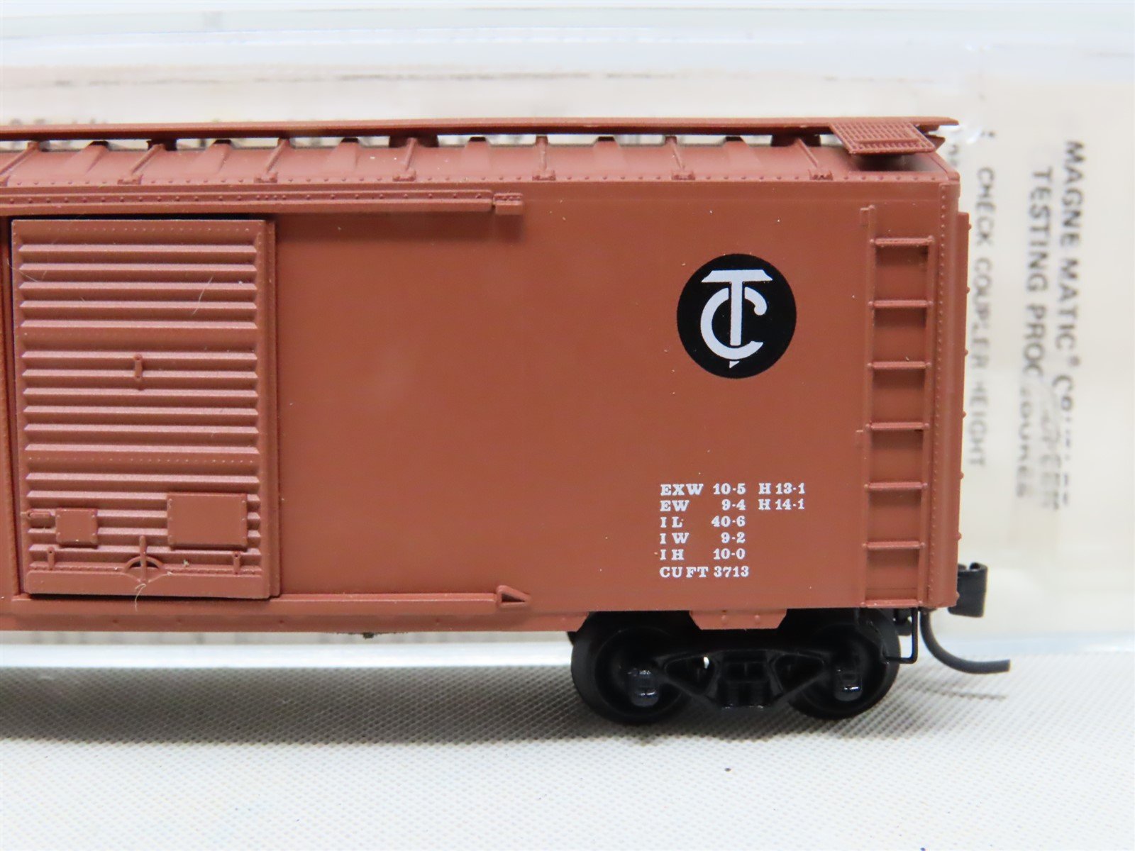 N Scale Kadee Micro-Trains MTL 20720 TC Tennessee Central 40' Box Car #7924