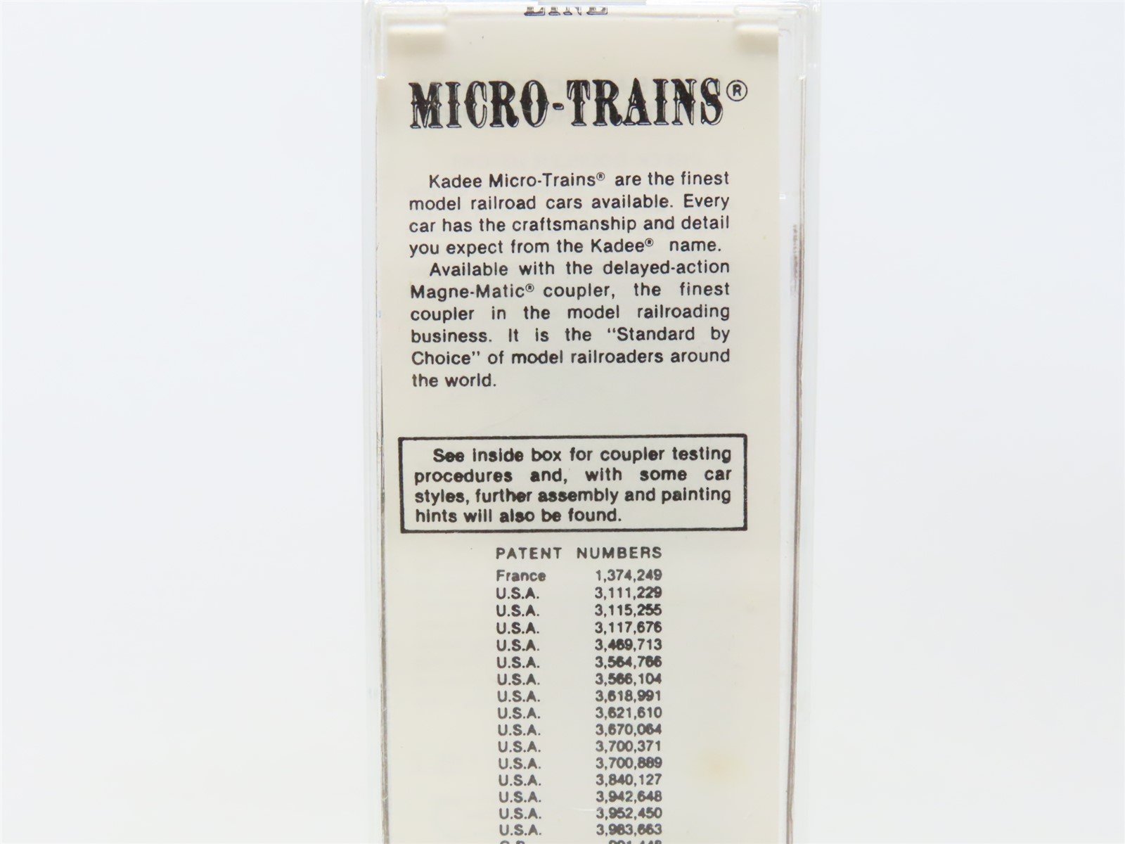 N Scale Kadee Micro-Trains MTL 20720 TC Tennessee Central 40' Box Car #7924