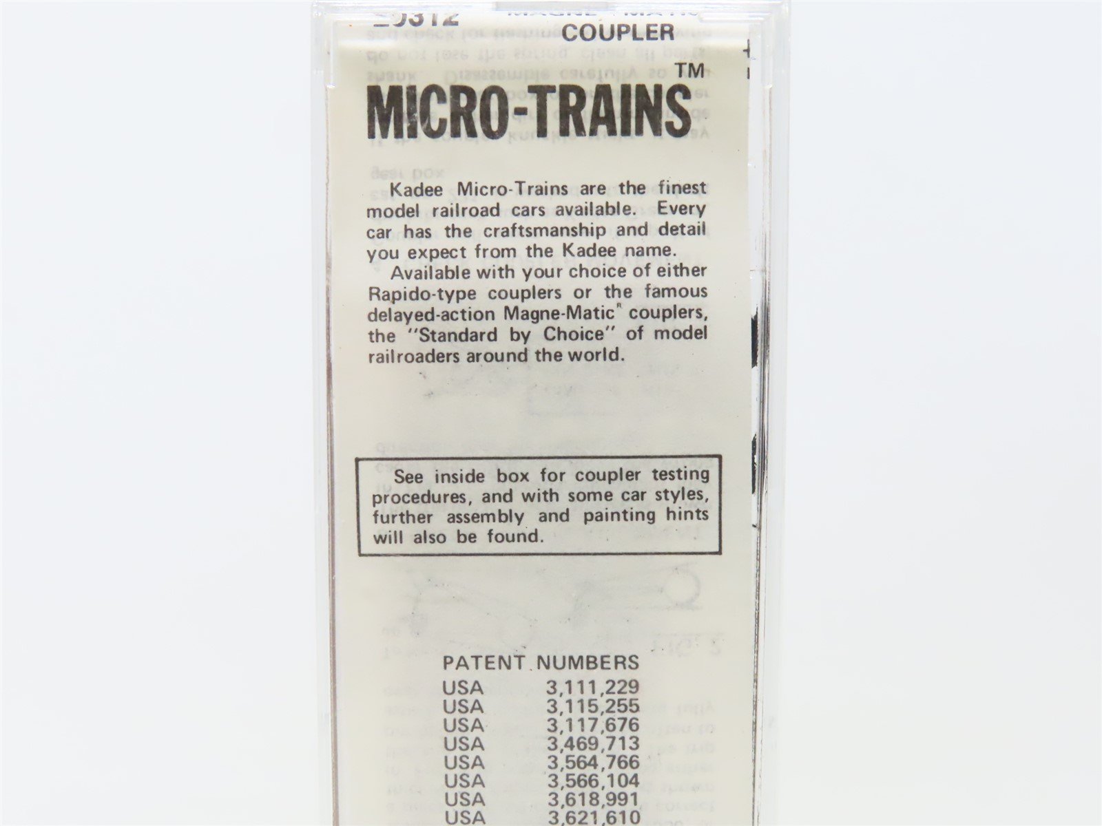 N Scale Kadee Micro-Trains MTL 20312 B&O Baltimore & Ohio 40' Box Car #468599