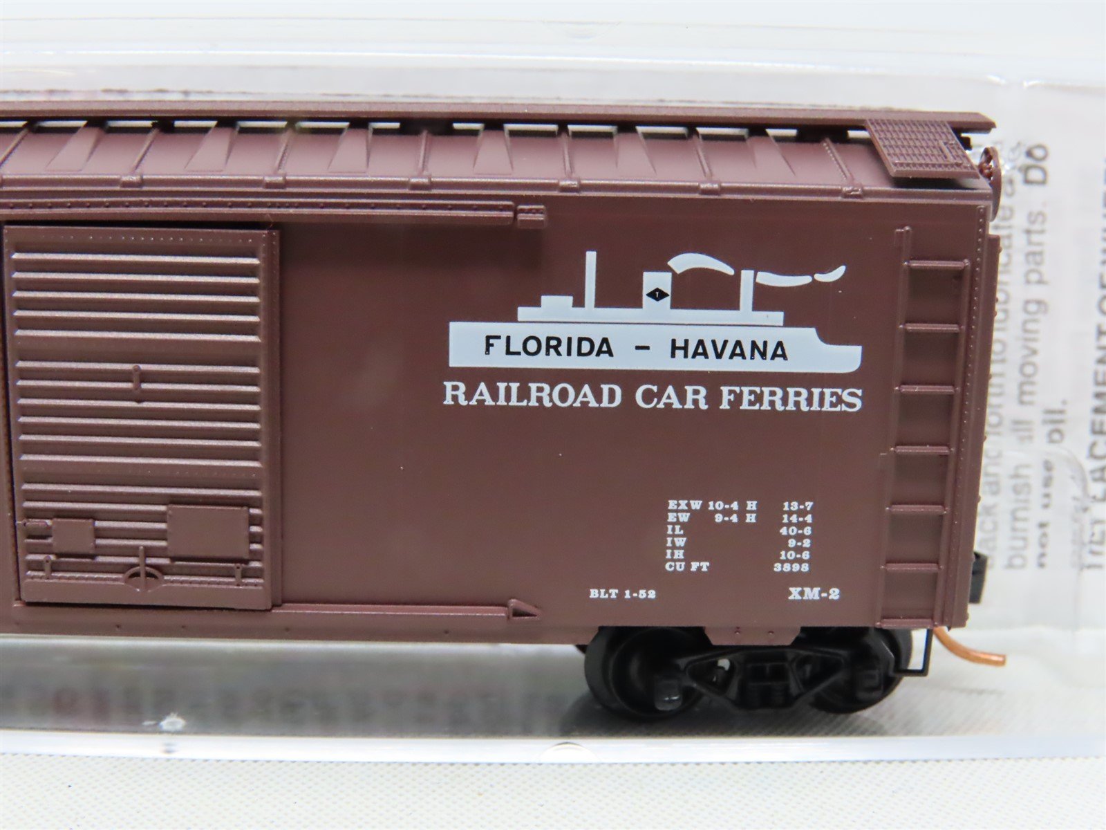 N Scale Micro-Trains MTL 20370 WIF West India Fruit 40' Single Door Box Car #314