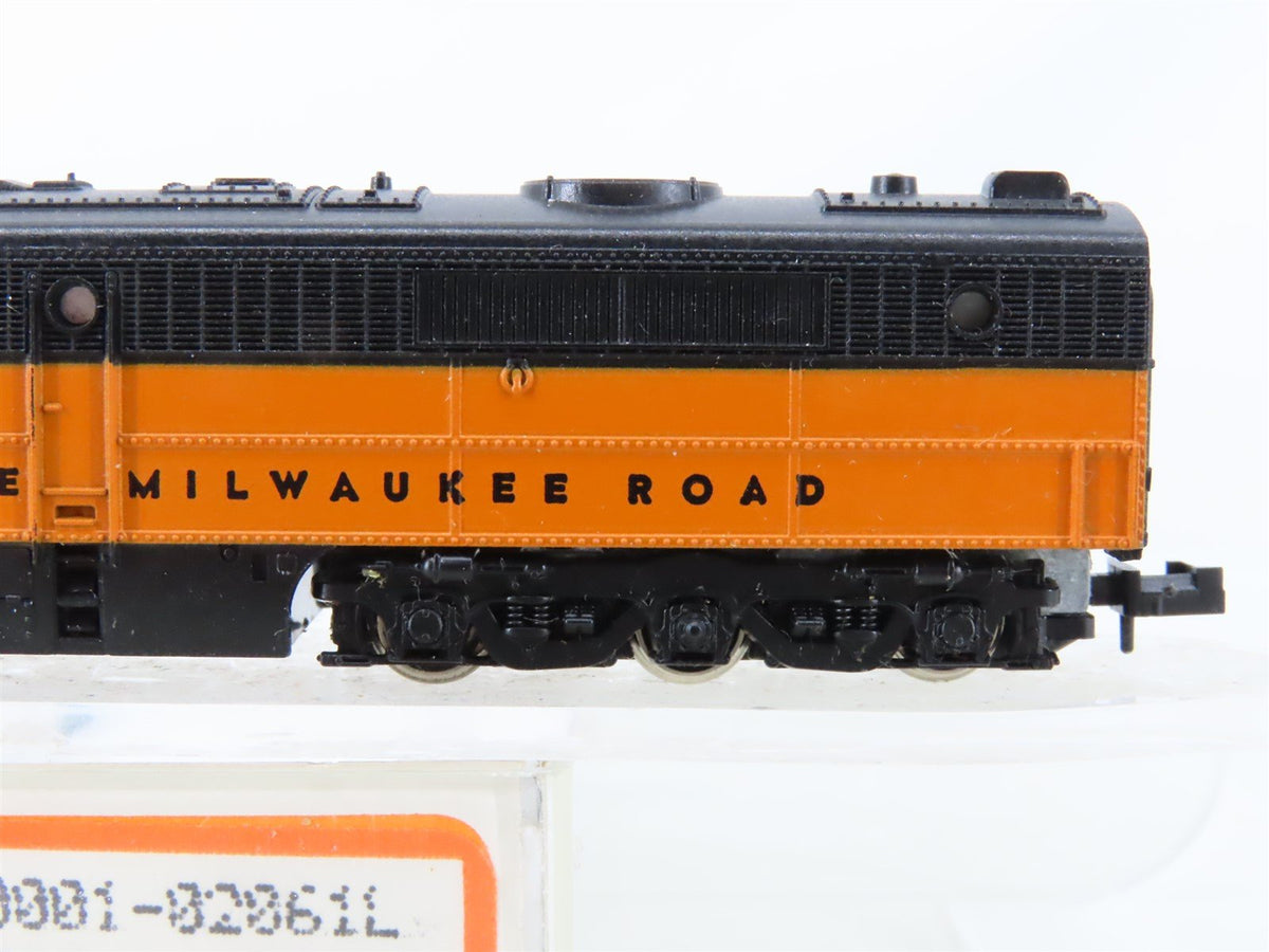 N Scale Con-Cor 0001-02061L MILW Milwaukee Road ALCO PA1 Diesel Locomotive No#