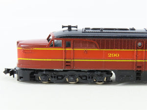 N Scale Con-Cor GM&O Gulf Mobile & Ohio ALCO PA1/PB1/PA1 Diesel Locomotive Set