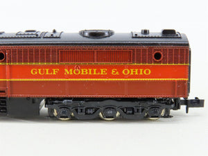 N Scale Con-Cor GM&O Gulf Mobile & Ohio ALCO PA1/PB1/PA1 Diesel Locomotive Set