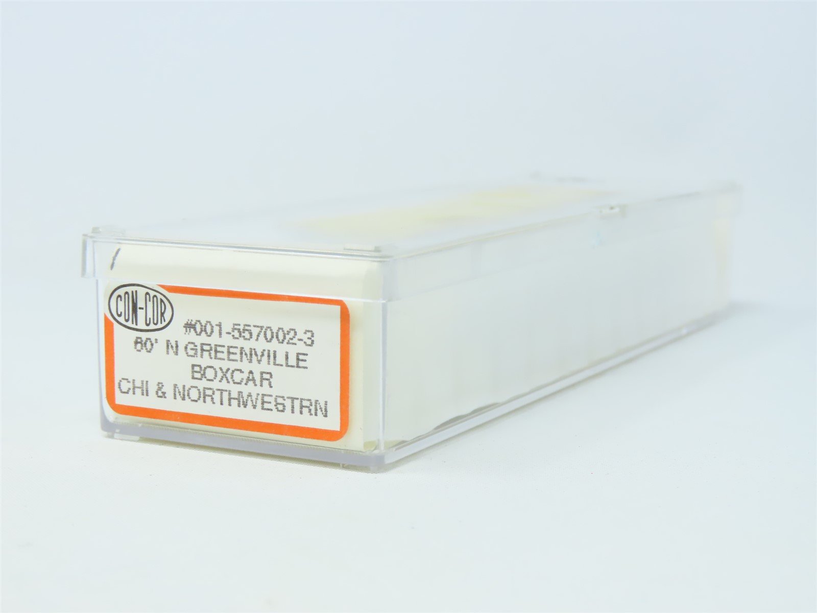 N Scale Con-Cor 001-557002-3 CNW Chicago & North Western 60' Box Car #91385