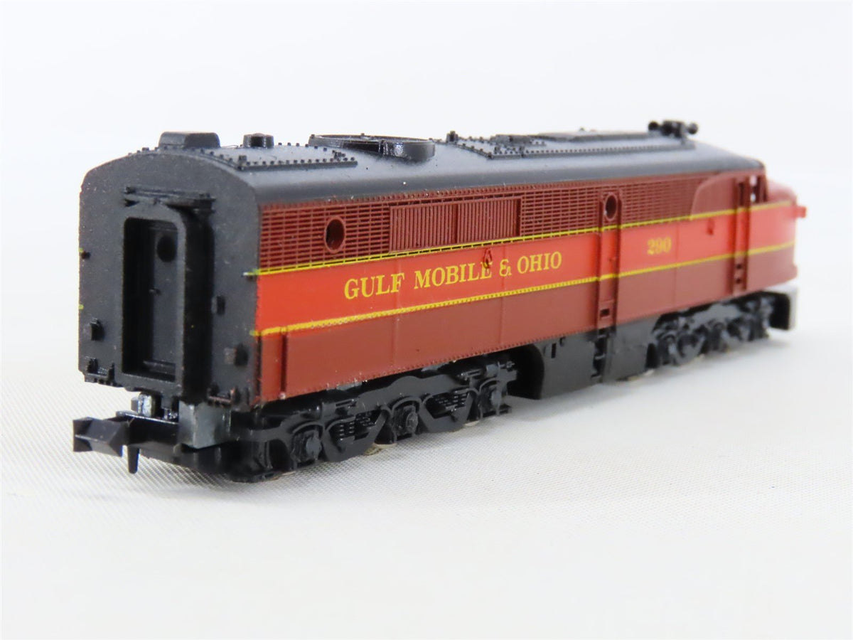 N Scale Con-Cor GM&amp;O Gulf Mobile &amp; Ohio ALCO PA1 Diesel Locomotive #290