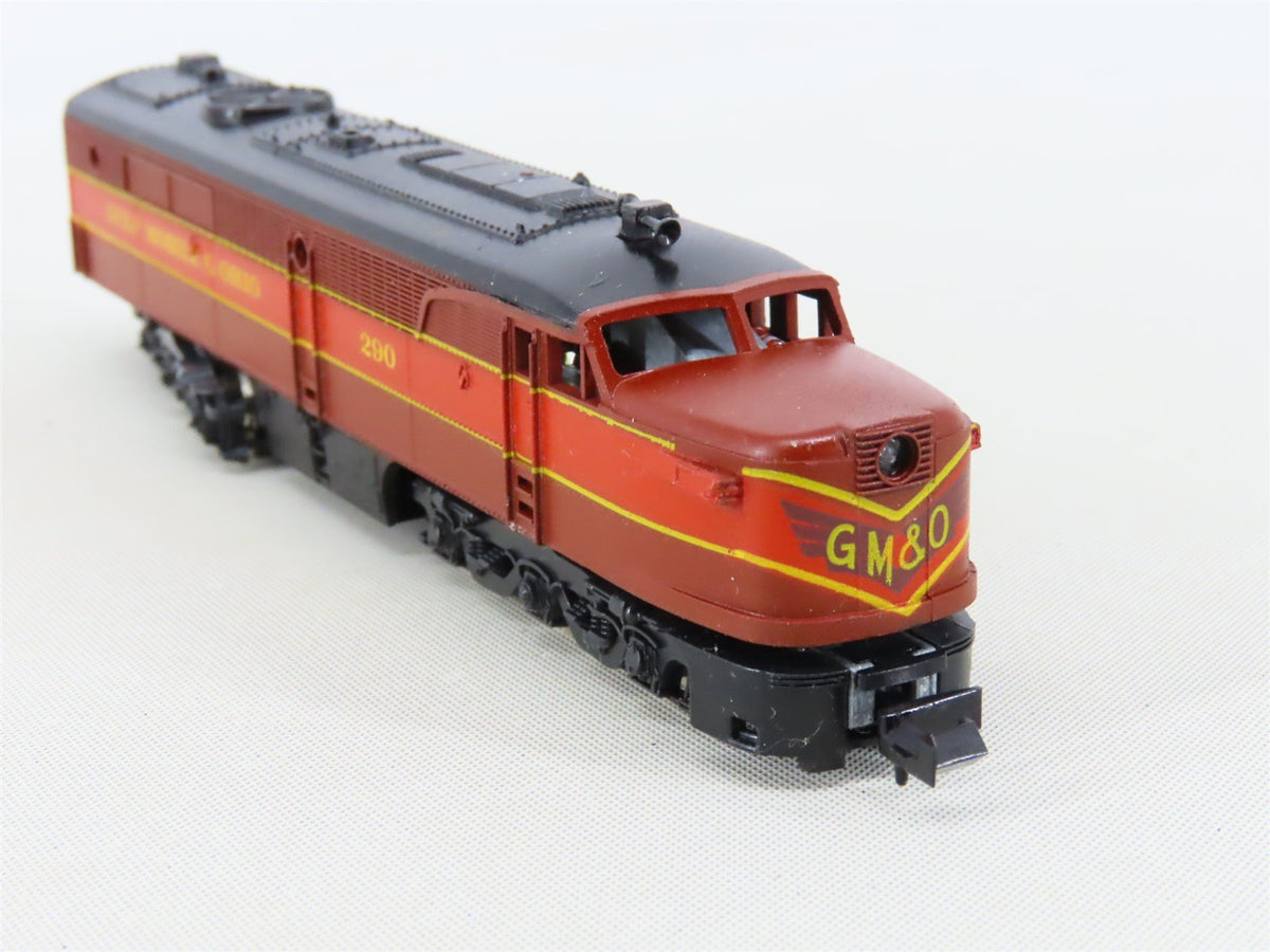 N Scale Con-Cor GM&amp;O Gulf Mobile &amp; Ohio ALCO PA1 Diesel Locomotive #290