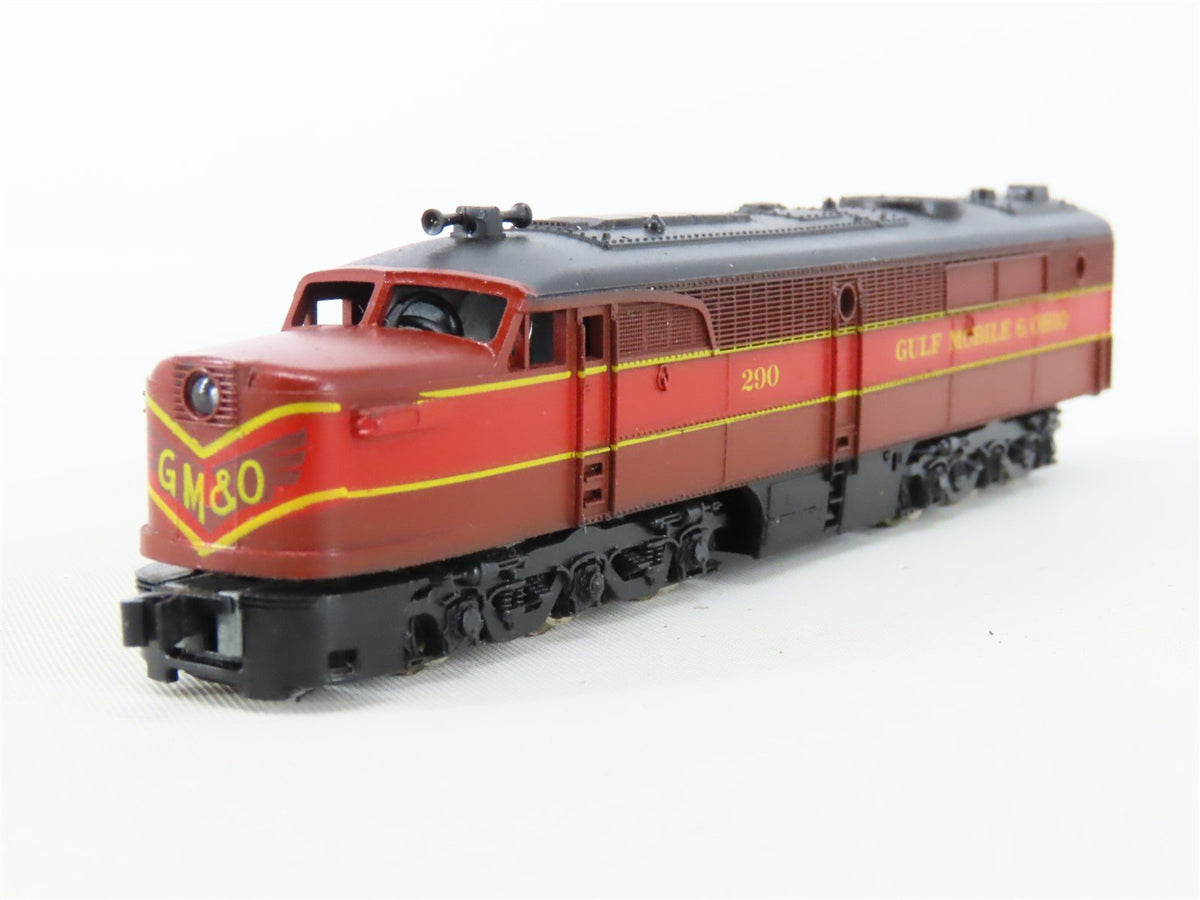 N Scale Con-Cor 0001-02061K GM&amp;O Gulf Mobile &amp; Ohio ALCO PA1 Diesel #290