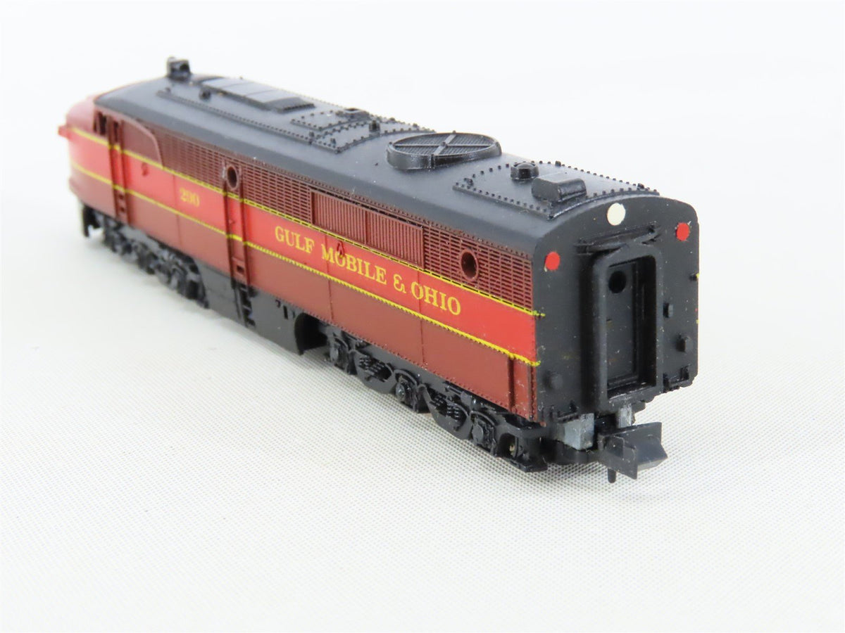 N Scale Con-Cor 0001-02061K GM&amp;O Gulf Mobile &amp; Ohio ALCO PA1 Diesel #290