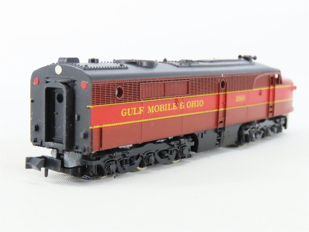 N Scale Con-Cor 0001-02061K GM&amp;O Gulf Mobile &amp; Ohio ALCO PA1 Diesel #290