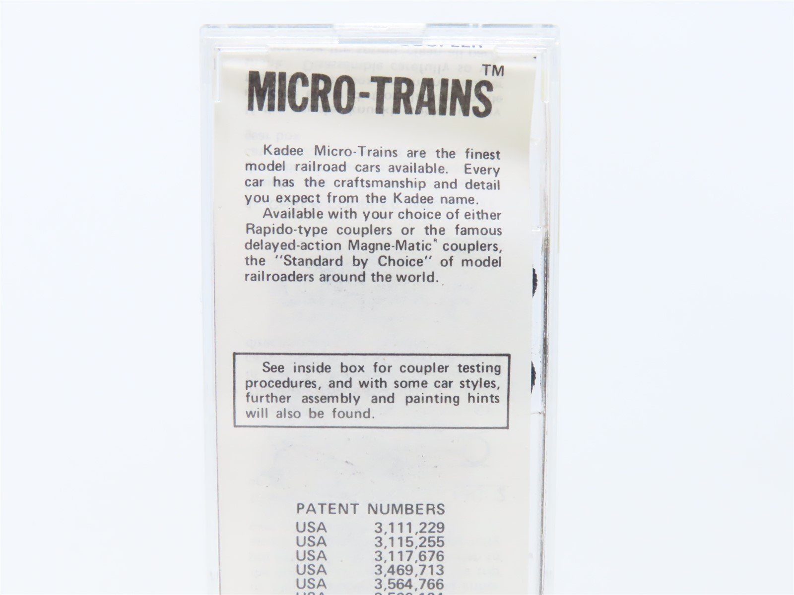 N Scale Kadee Micro-Trains MTL 20312 B&O Baltimore & Ohio 40' Box Car #468215